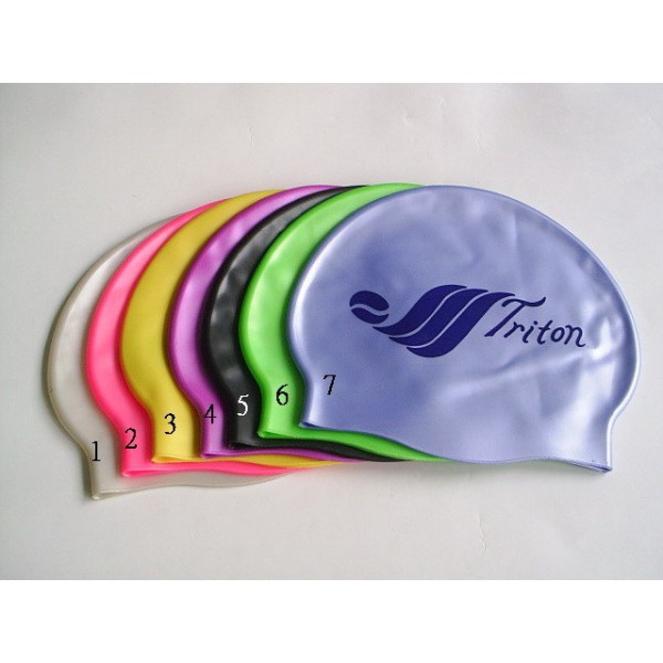 泳帽-矽膠材質  D6025
